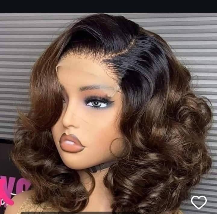 10" AB 5*5 flip bounce wig
